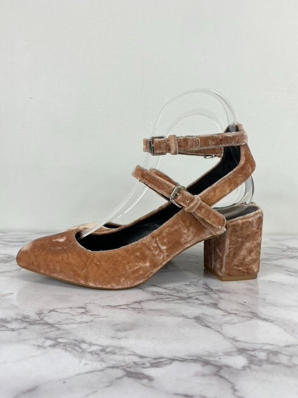 Rebecca Minkoff Brooke Ankle Strap Pump Shoes Women's SZ 7 - Picture 7 of 11